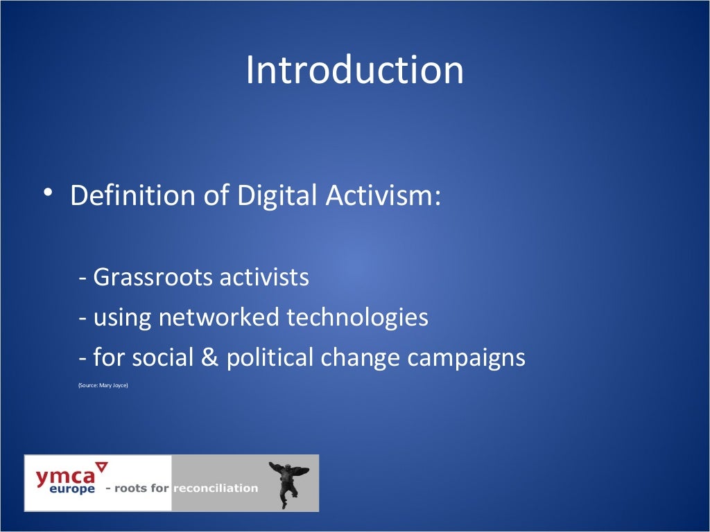 Digital Activism examples