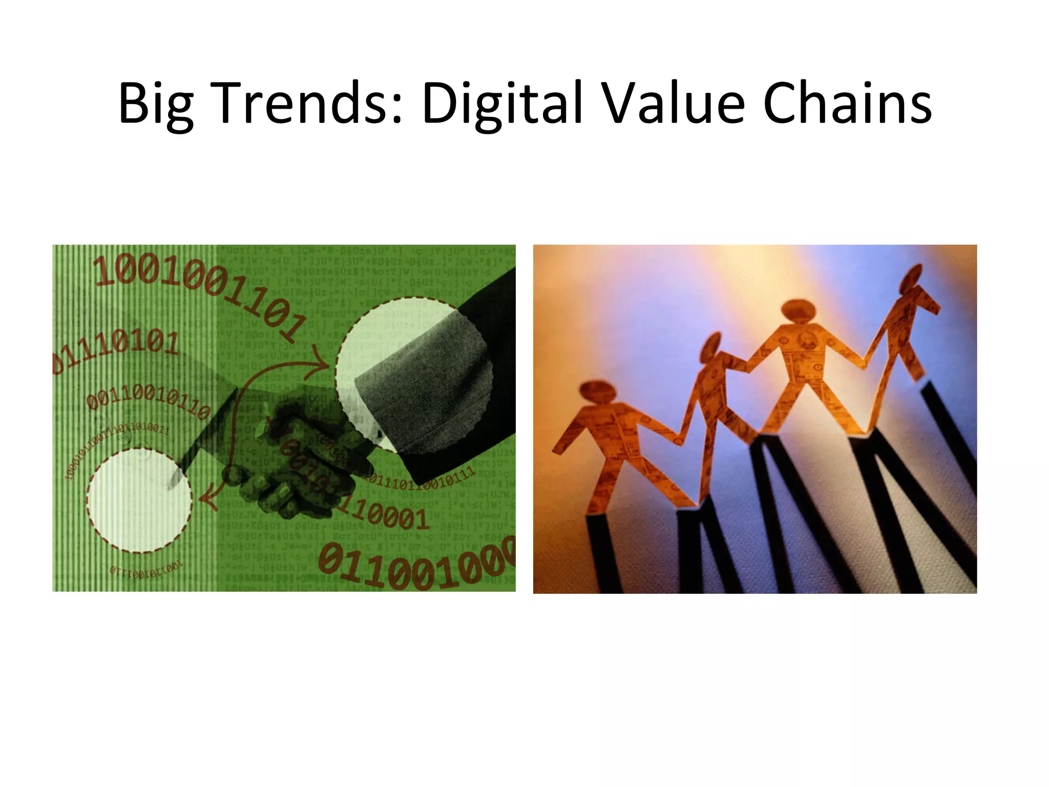Big	
  Trends:	
  Digital	
  Value	
  Chains	
  
 