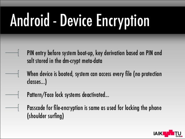 encryption android phone