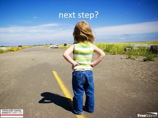 Version 7 section
• brief discussion
next step?
 