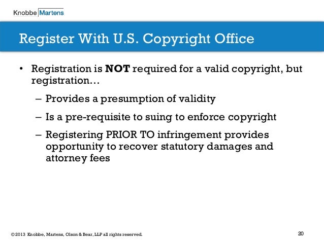 How much is the fee to register for copyright?
