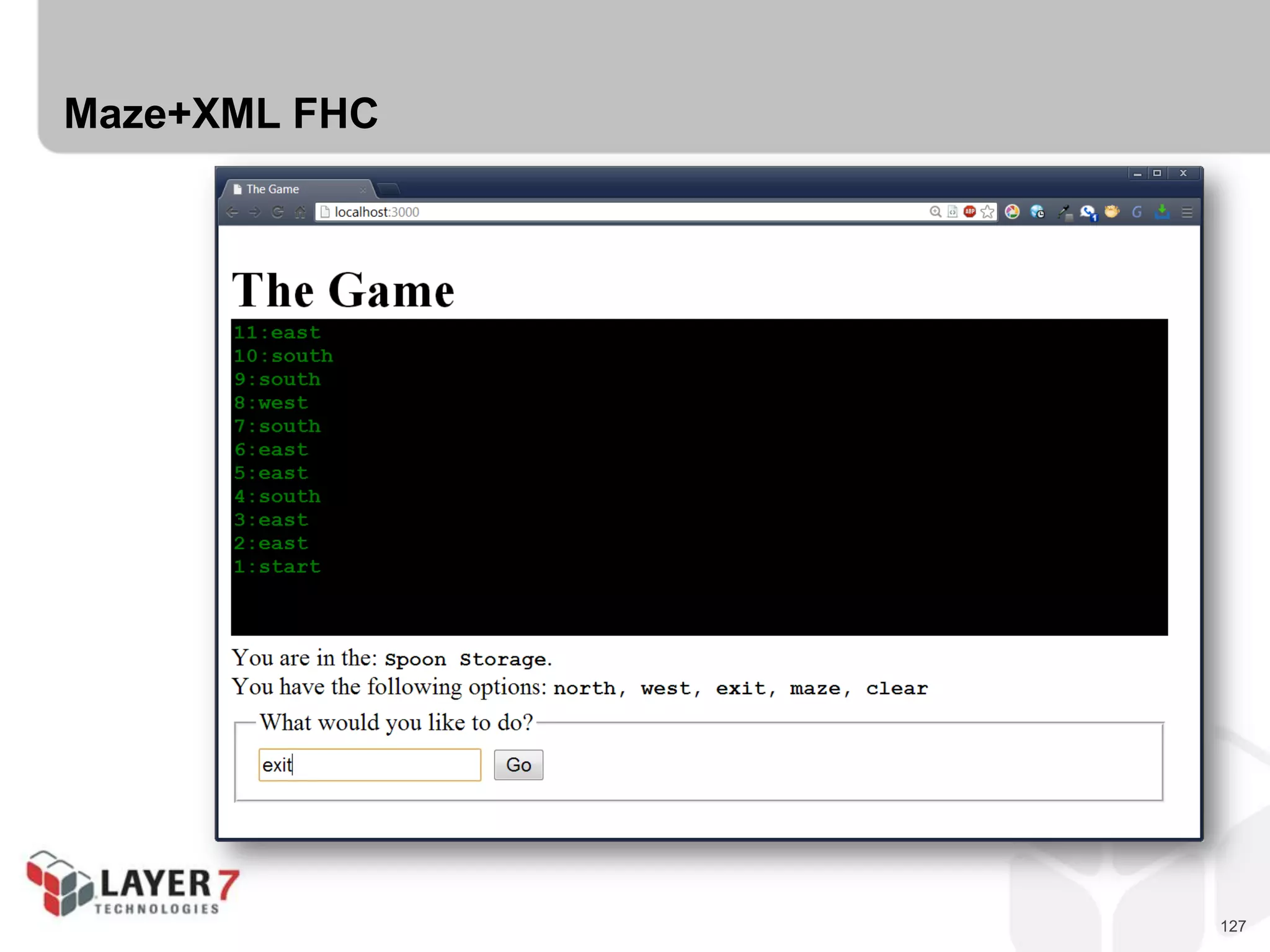 127
Maze+XML FHC
 