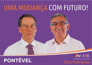 UMA MUDANÇA COM FUTURO - com Elias Rodrigues