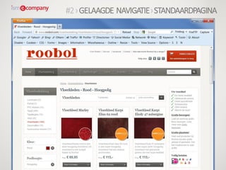 #2›GELAAGDE NAVIGATIE›STANDAARDPAGINA
 