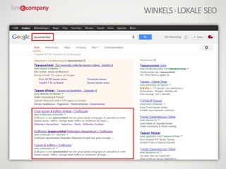 WINKELS›LOKALE SEO
 