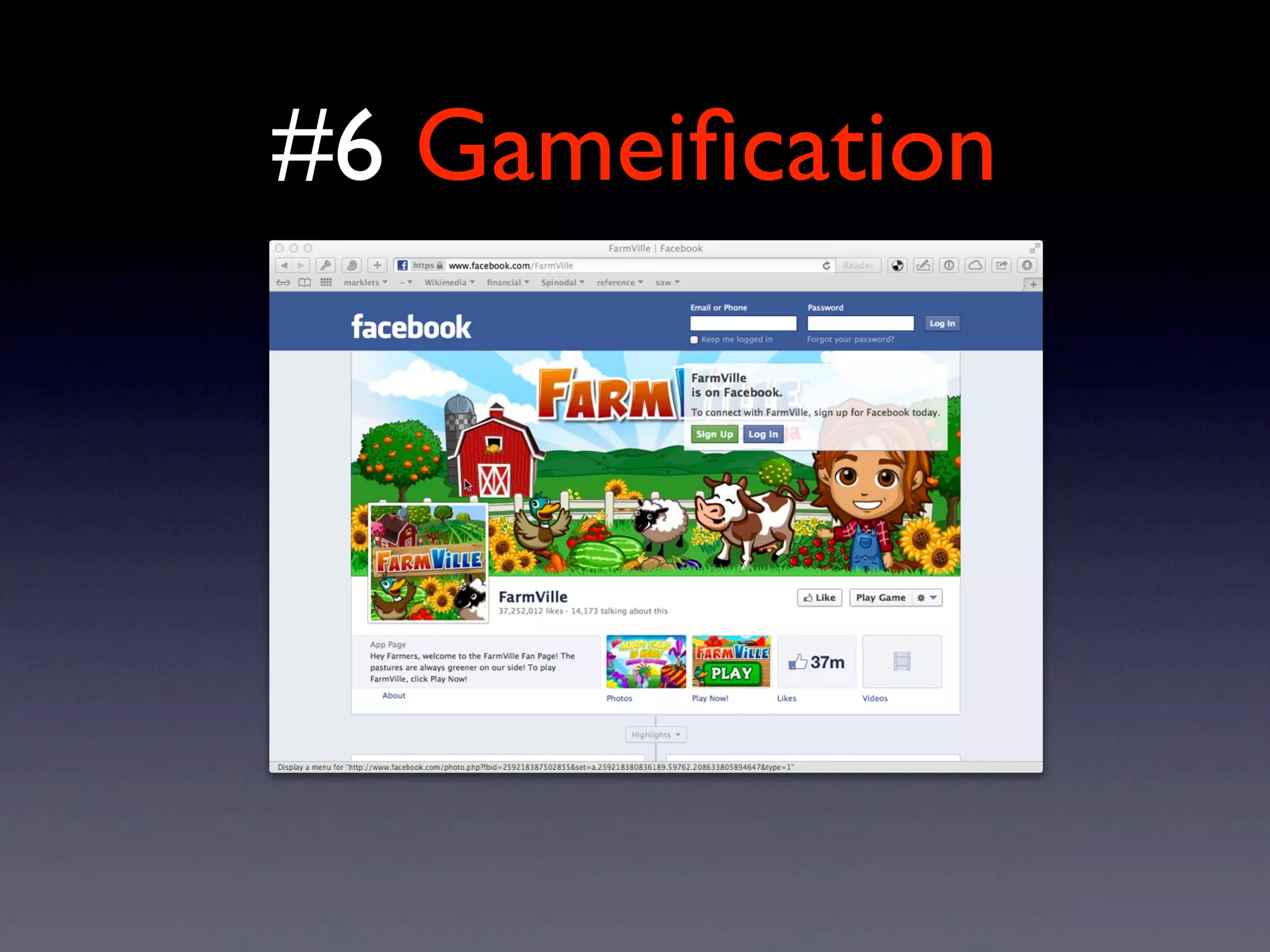 #6 Gameiﬁcation
 