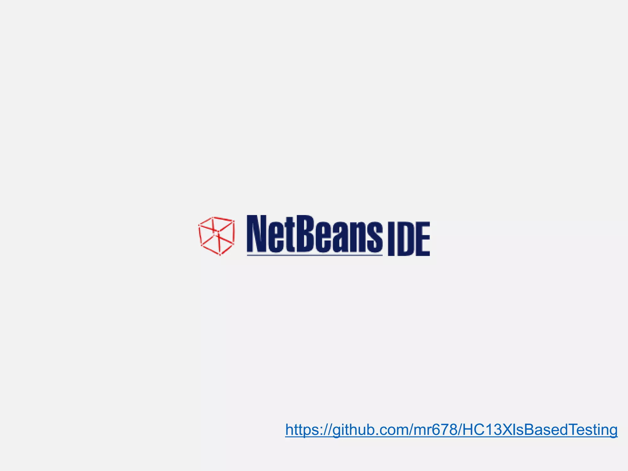 https://github.com/mr678/HC13XlsBasedTesting
 
