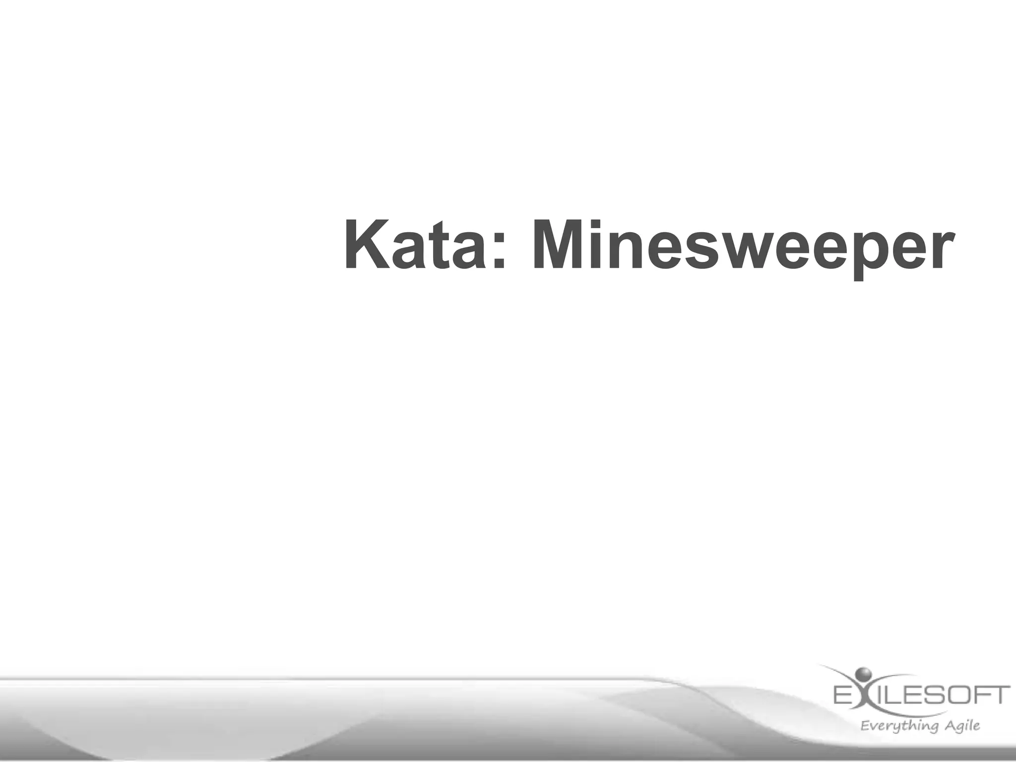 Kata: Minesweeper
 