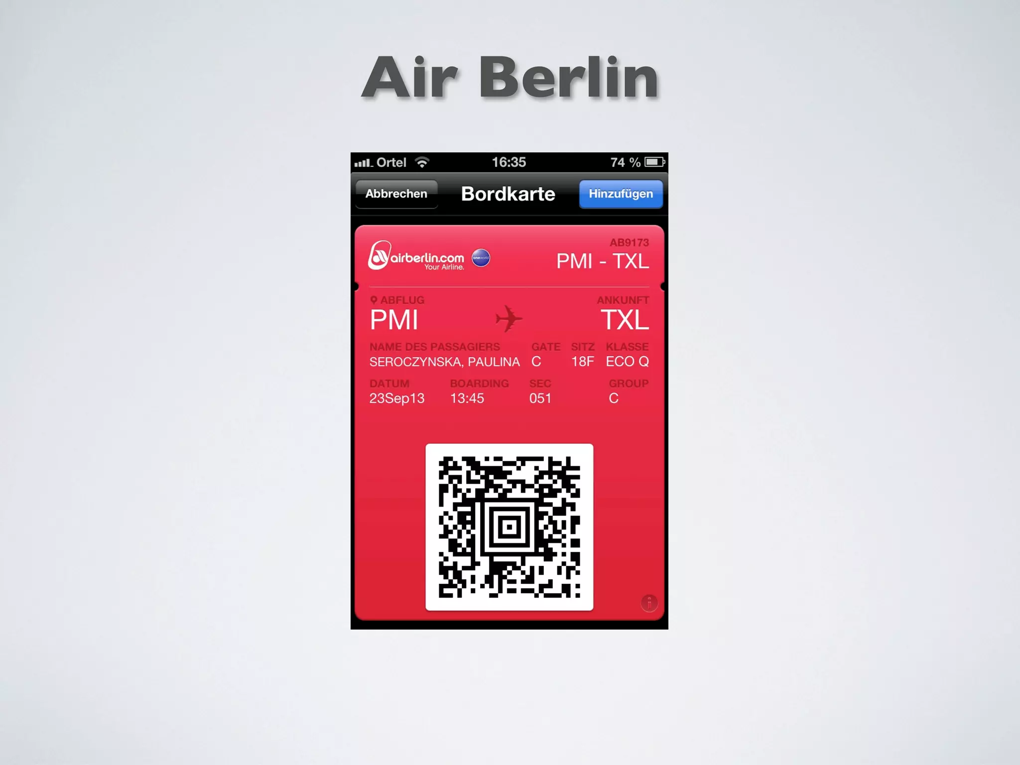Air Berlin
 