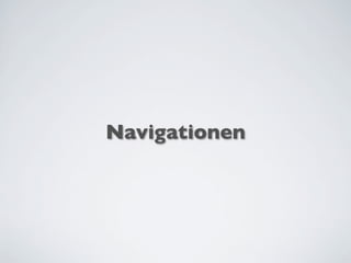 Navigationen
 