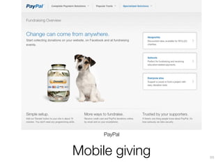 PayPal

Mobile giving

99

 