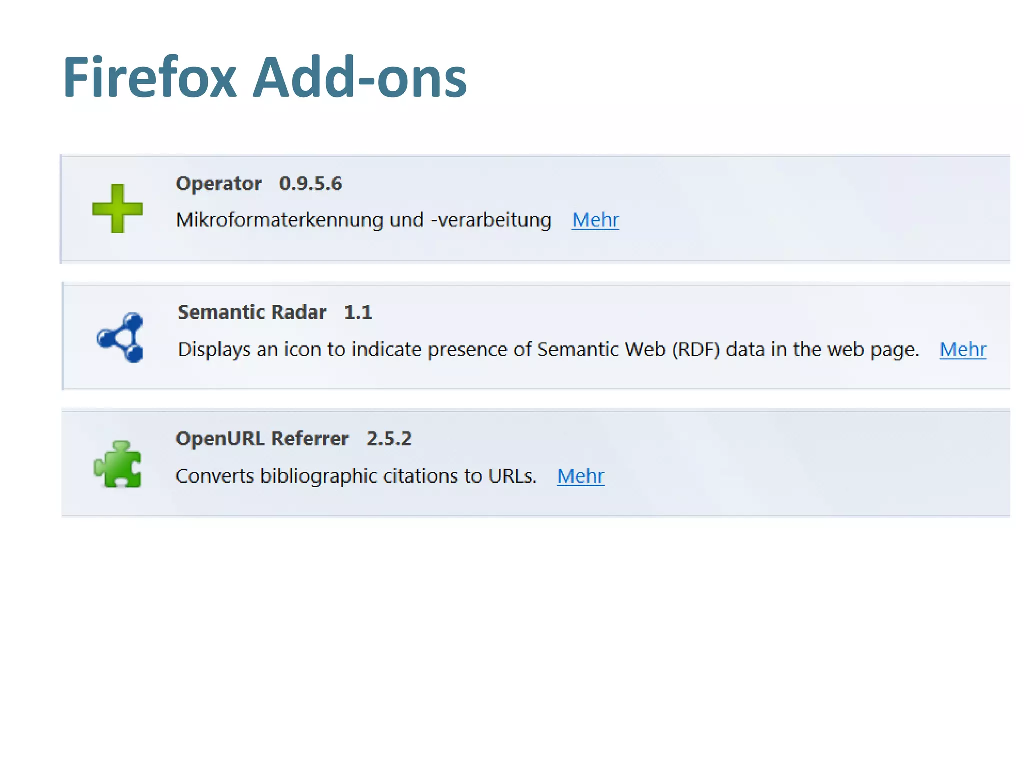 Firefox Add-ons

 