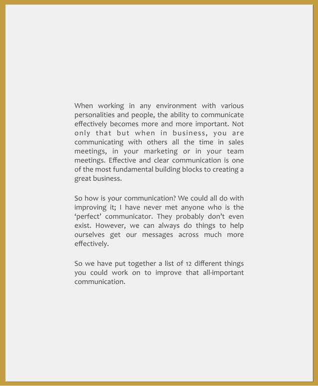 12 ways to become a better communicator pdf
