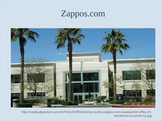 Zappos.com

Slide 2

http://media.glassdoor.com/m/7b/2c/00/f6/entrance-to-the-zappos-com-headquarter-office-inhenderson-nv-photo-by.jpg

 
