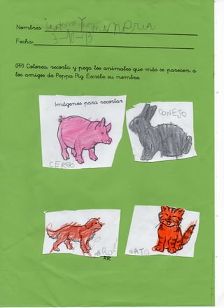 Los animales de Peppa Pig