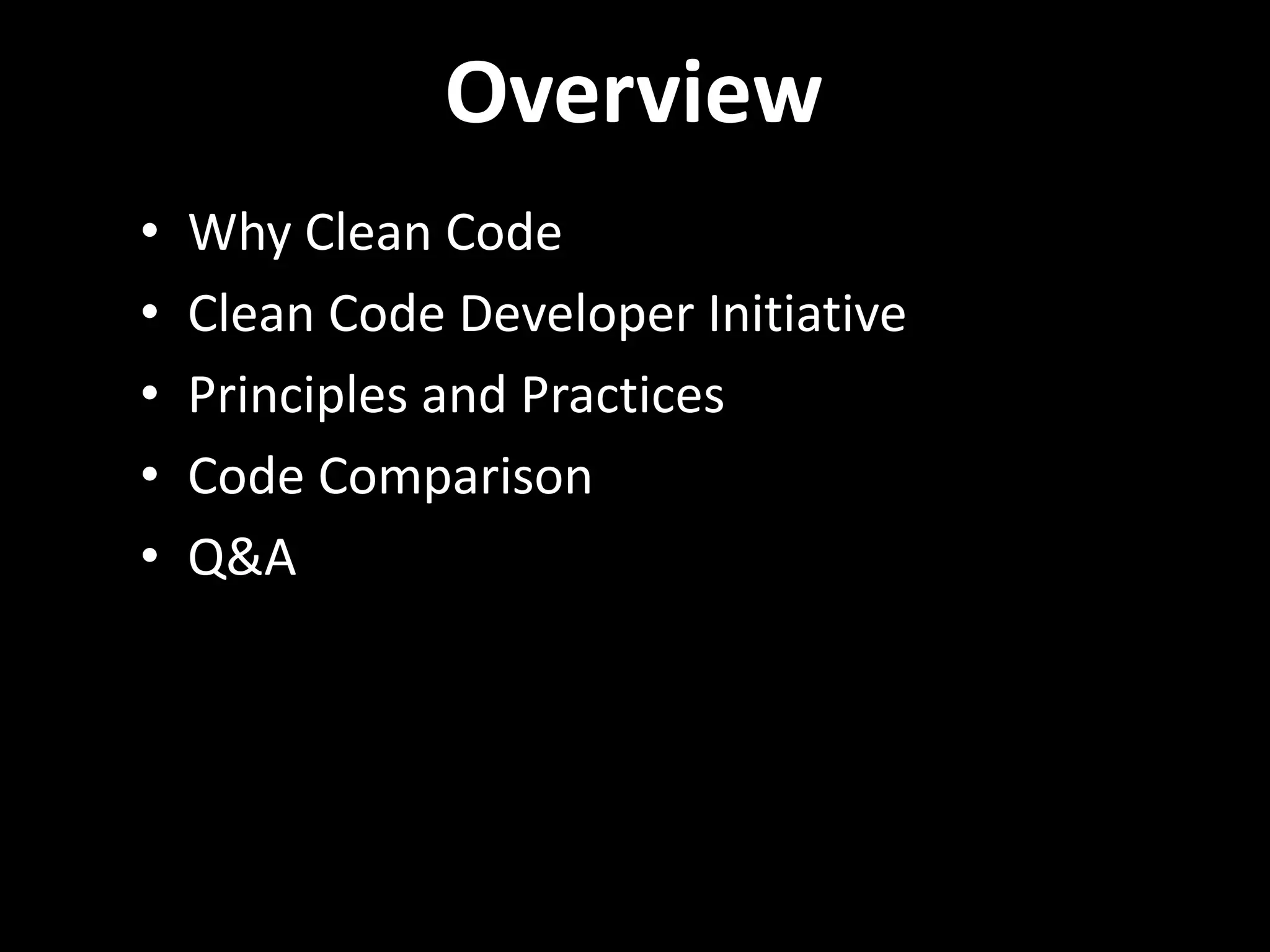 Clean Code - Design Patterns and Best Practices at Silicon Valley Code ...