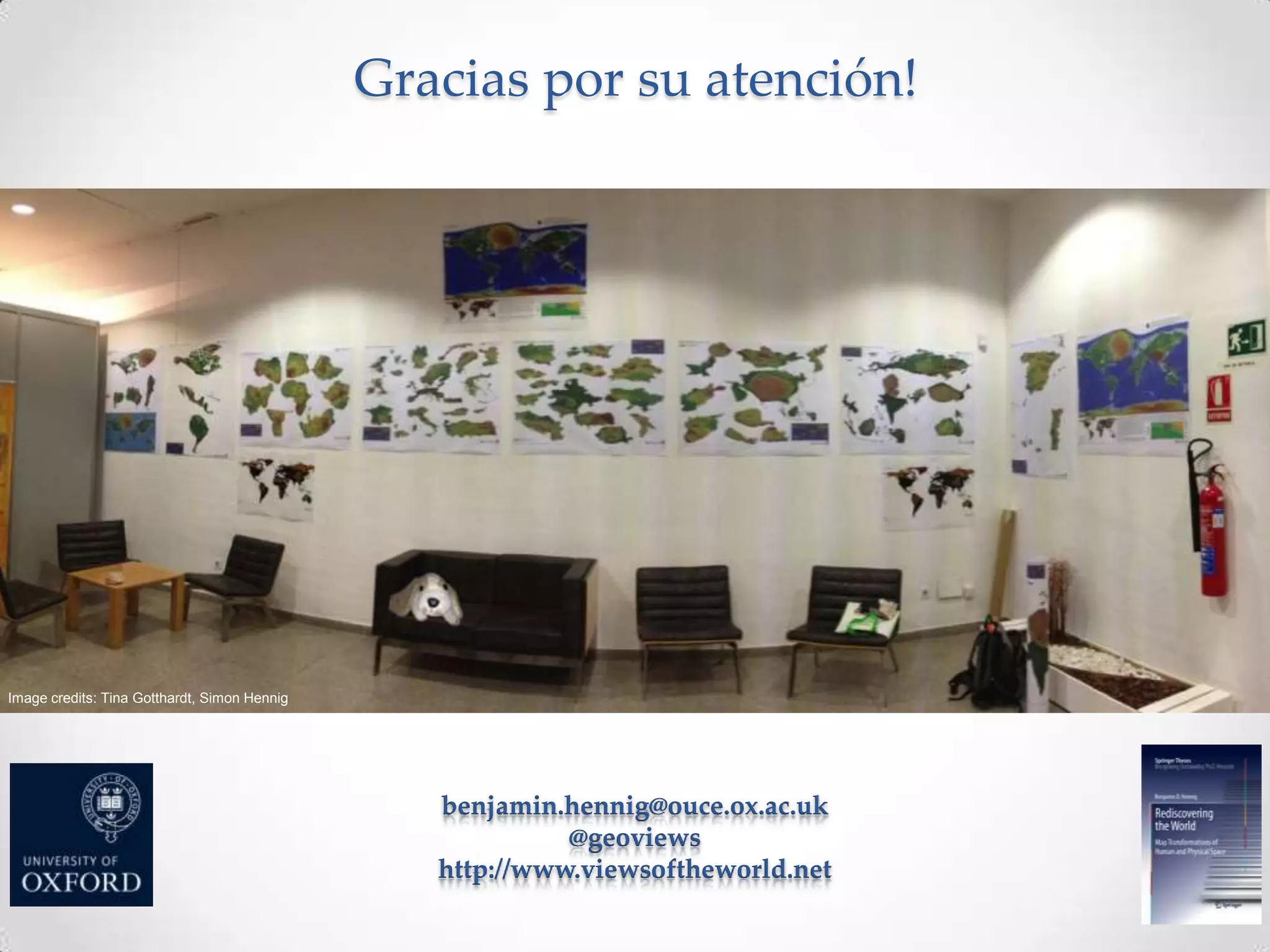 Gracias por su atención!Gracias por su atención!
Image credits: Tina Gotthardt, Simon Hennig
 