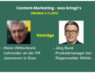 SMCMUC Content-Marketing November 2013