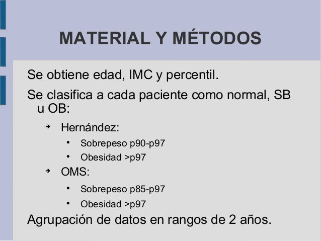 (2013-11-21) Diagnostico de sobrepeso y obesidad infantil (2013-11-21) Diagnostico de sobrepeso y obesidad infantil