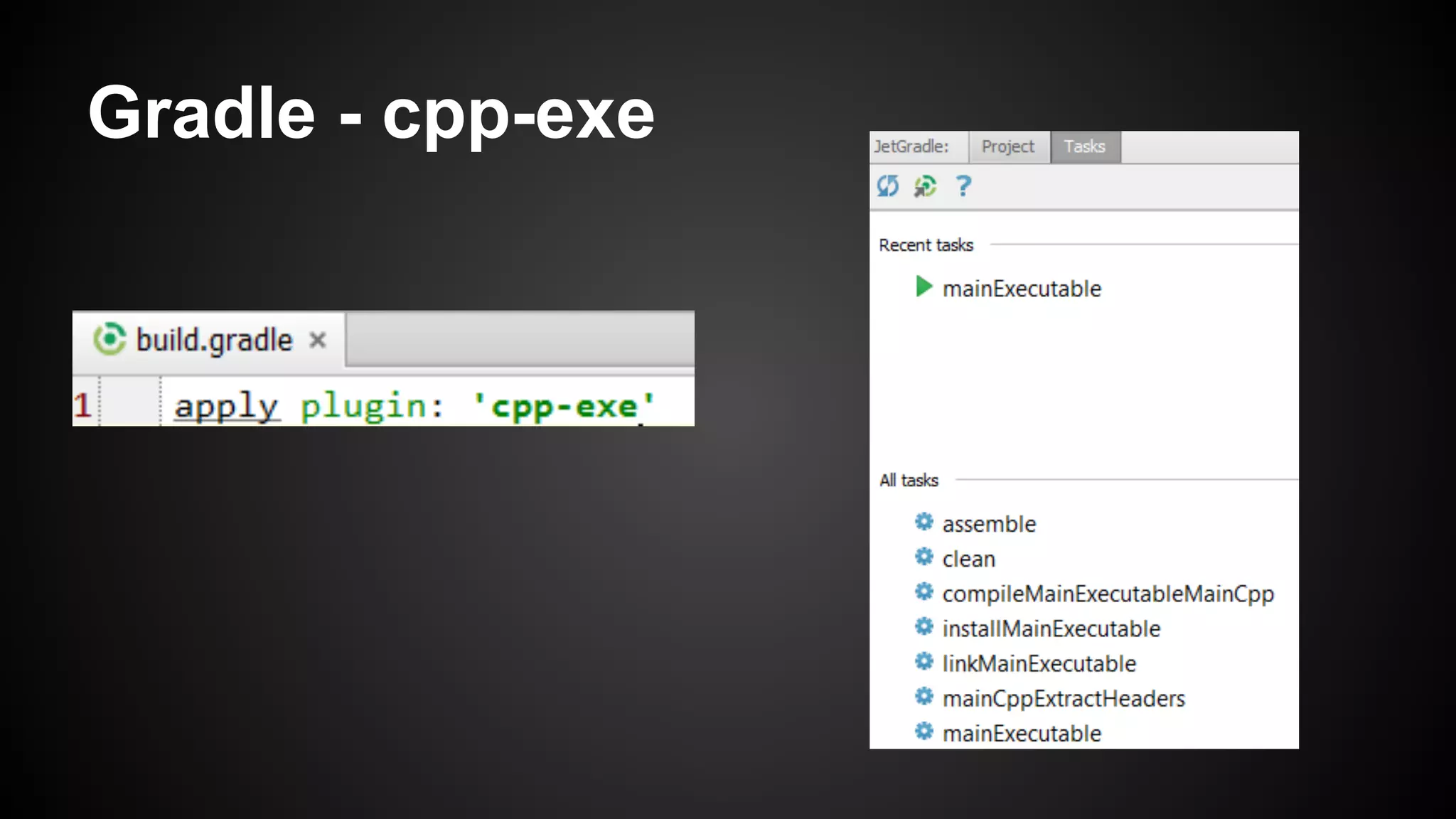 Gradle - cpp-exe

 
