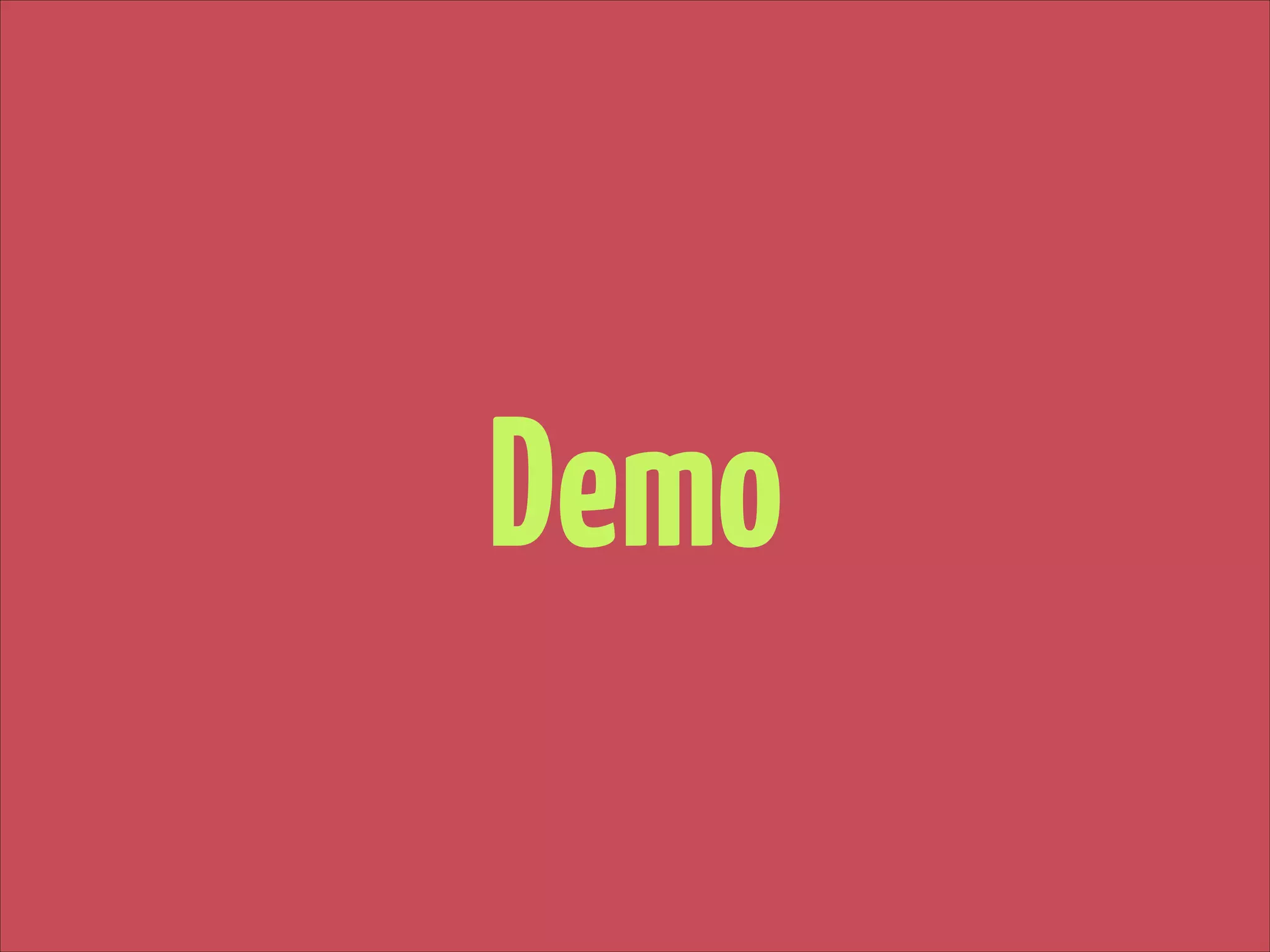 Demo

 
