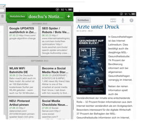Zeigt her Eure Apps - Barcamp Regensburg