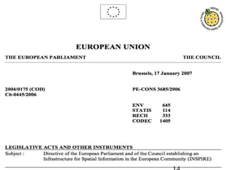 OGC

Open Geospatial Consortium, 2011 – Making Location Count...

 