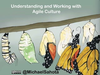 Understanding and Working with
Agile Culture

@MichaelSahota

 