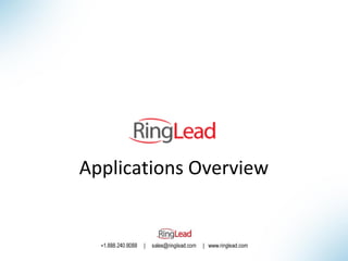 Applications Overview

 
