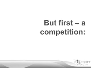 But first – a
competition:

 