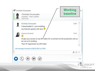 Working
baseline

 