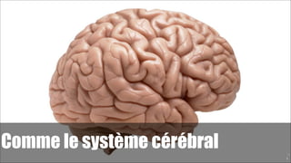 Comme le système cérébral
!14

1

 