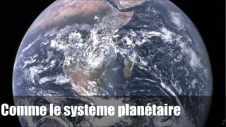 Comme le système planétaire
!15

1

 