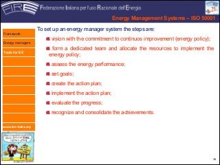 Energy manager in Italy and other energy efficiency challenges