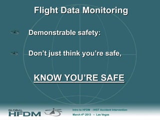 Intro to Helicopter Flight Data Monitoring | PPTX