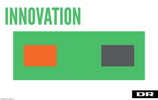 INNOVATION
torsdag den 22. august 13
 
