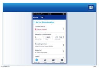 Page28® 1&1 Internet 2013
 