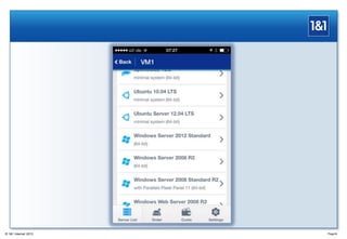 Page34® 1&1 Internet 2013
 