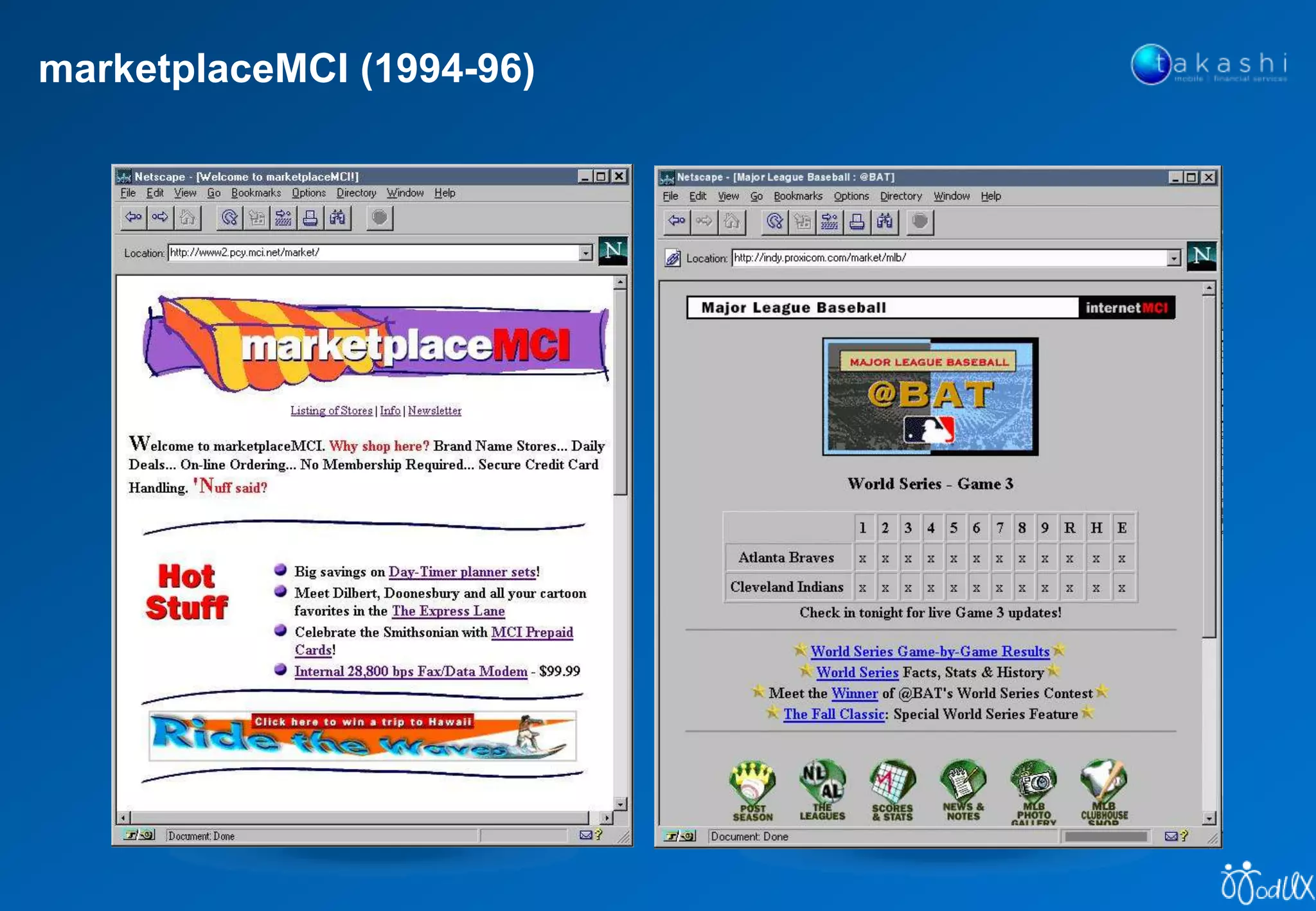marketplaceMCI (1994-96)
 