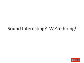 Sound Interesting? We’re hiring!

 