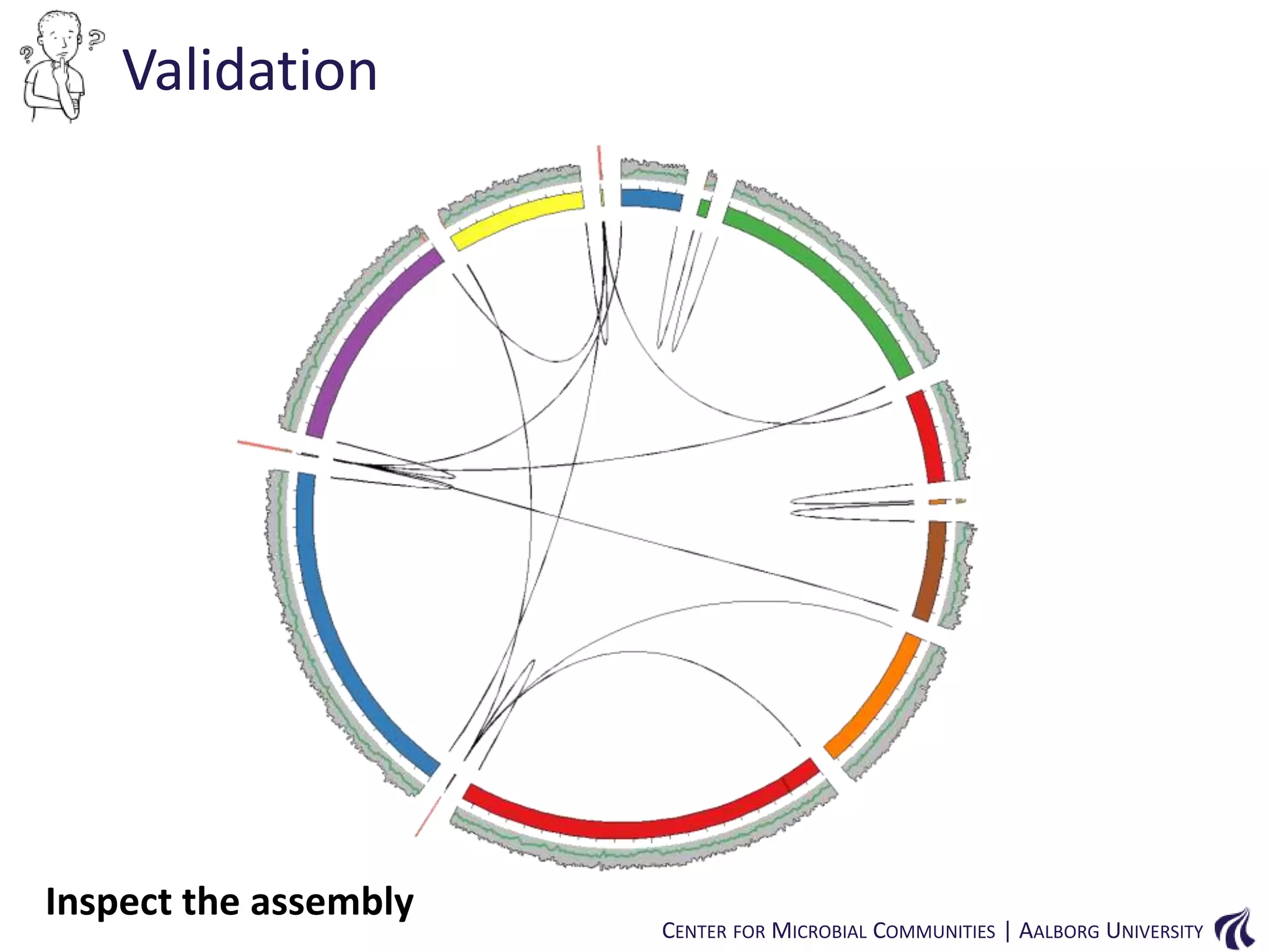 Validation

Inspect the assembly

CENTER FOR MICROBIAL COMMUNITIES | AALBORG UNIVERSITY

 