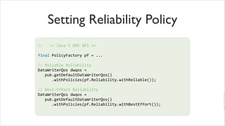 OpenSplice DDS Tutorial -- Part II | PDF