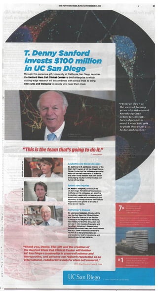 UC SAN DIEGO JACOBS - NYTIMES NOV 17 2013
