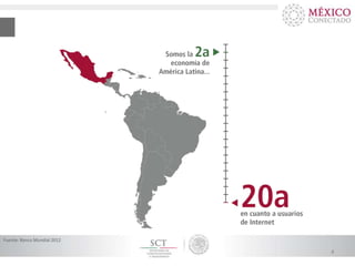 Fuente: Banco Mundial 2012

4

 