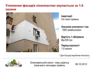 втрати тепла україна 2013