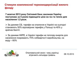 втрати тепла україна 2013