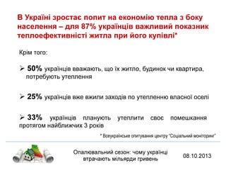 втрати тепла україна 2013