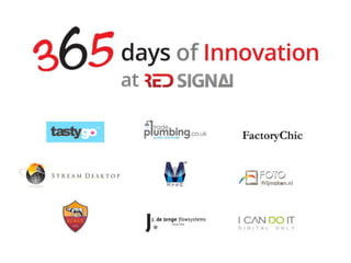 365 Days of Innovation at RED SIGNAL