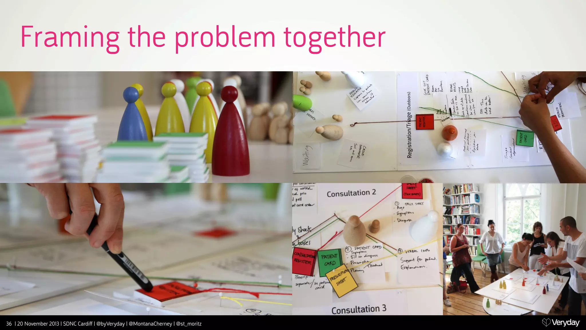 Framing the problem together

36 | 20 November 2013 | SDNC Cardiﬀ | @byVeryday | @MontanaCherney | @st_moritz

 