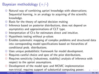 2013.03.26 Bayesian Methods for Modern Statistical Analysis | PDF